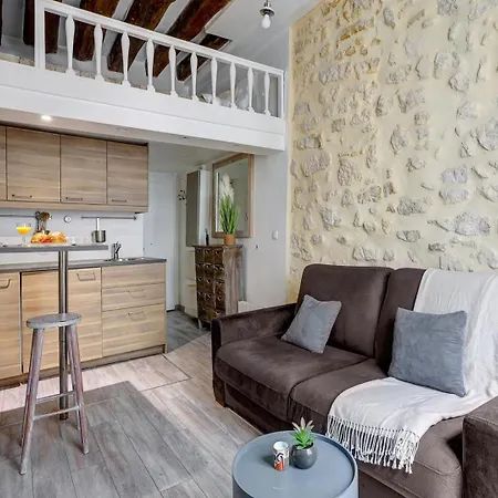 Apartment Bnbnook - Modern - Mezzanine - Le Marais *